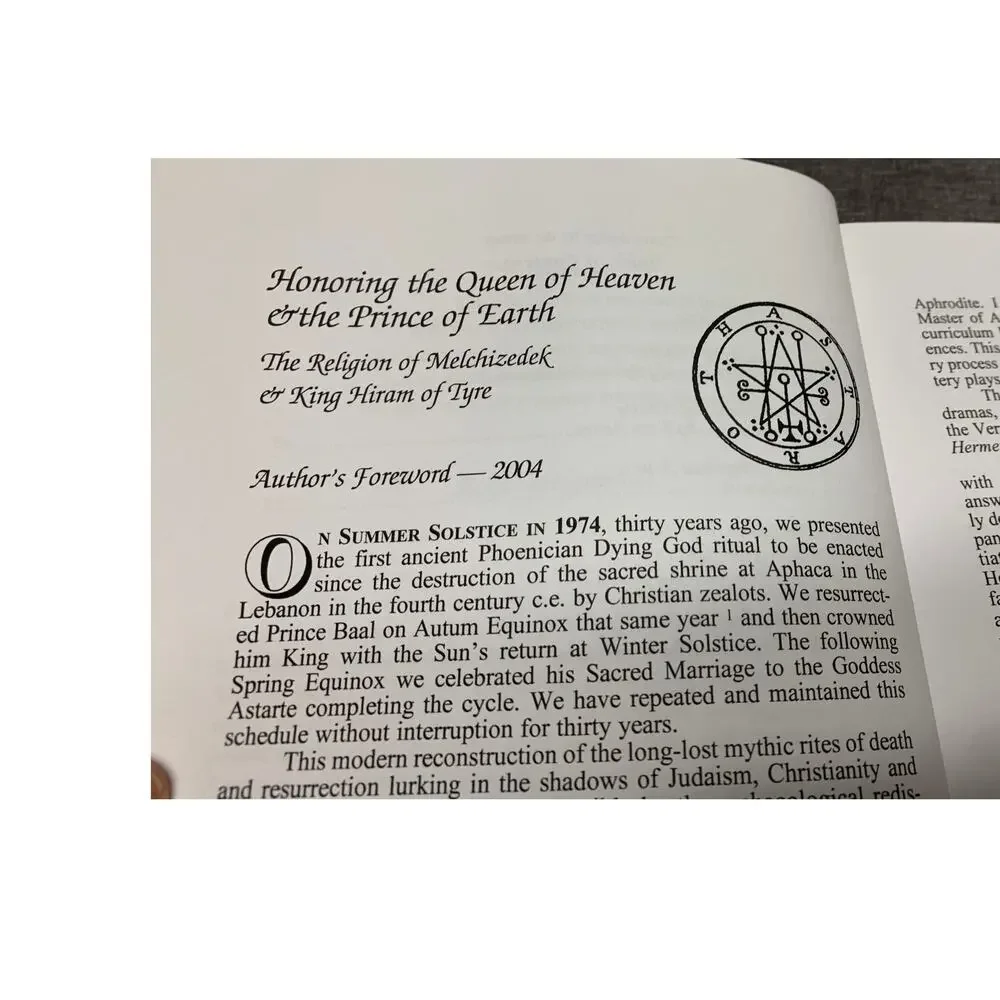Seasonal Rites of Baal and Astarte & Prince Aghat and the Magick Bow Runyon